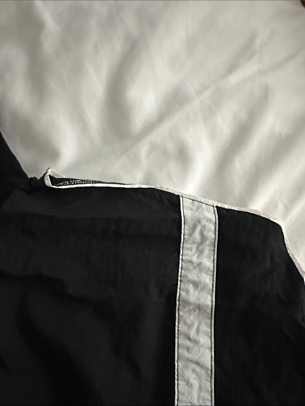 Free People Black Jogger Pants with White Stripe size Medium - Picture 8 of 11